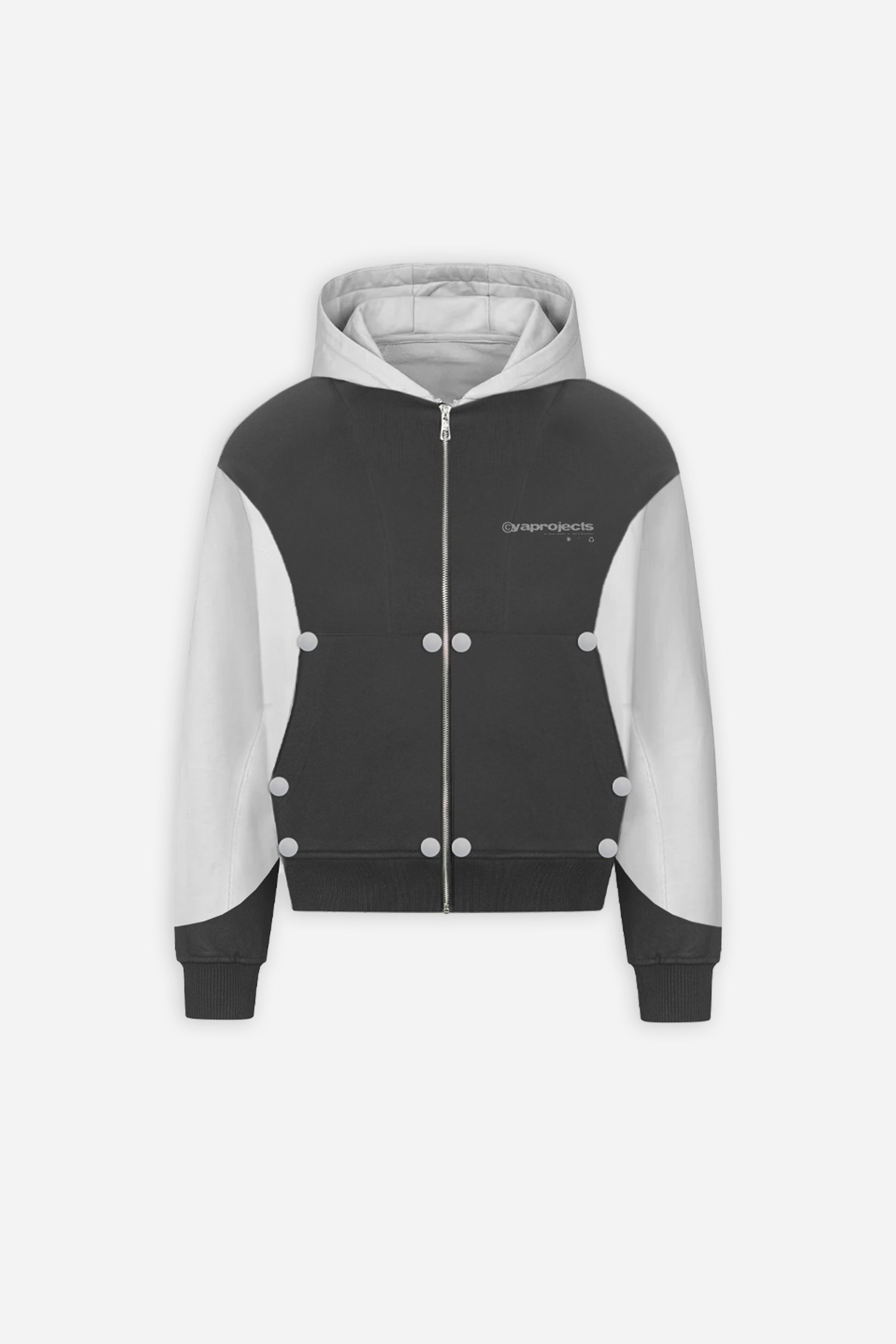 shape zip-hoodie